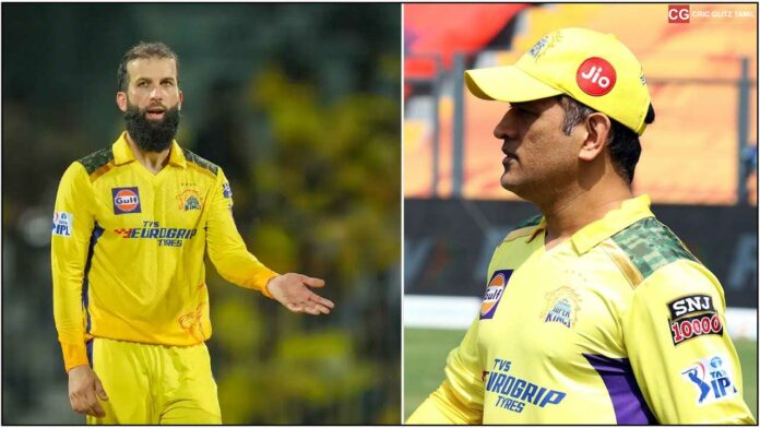 Dhoni and Moeen Ali CSK