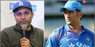 MS Dhoni and Virender sehwag